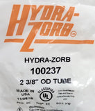 Lot of (2) Hydra-Zorb 100237 2-3/8" OD Tube Cushioned Clamp Assembly