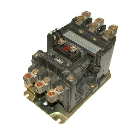 ALLEN BRADLEY   500FL-C0D93  AC LIGHTING CONTACTOR 50 AMP 110-120 VAC COIL