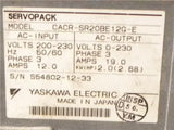 YASKAWA CACR-SR20BE12G-E SERVOPACK AC SERVO DRIVE