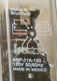 NEW POTTER & BRUMFIELD DUAL COIL RELAY MODEL  KBP11A120